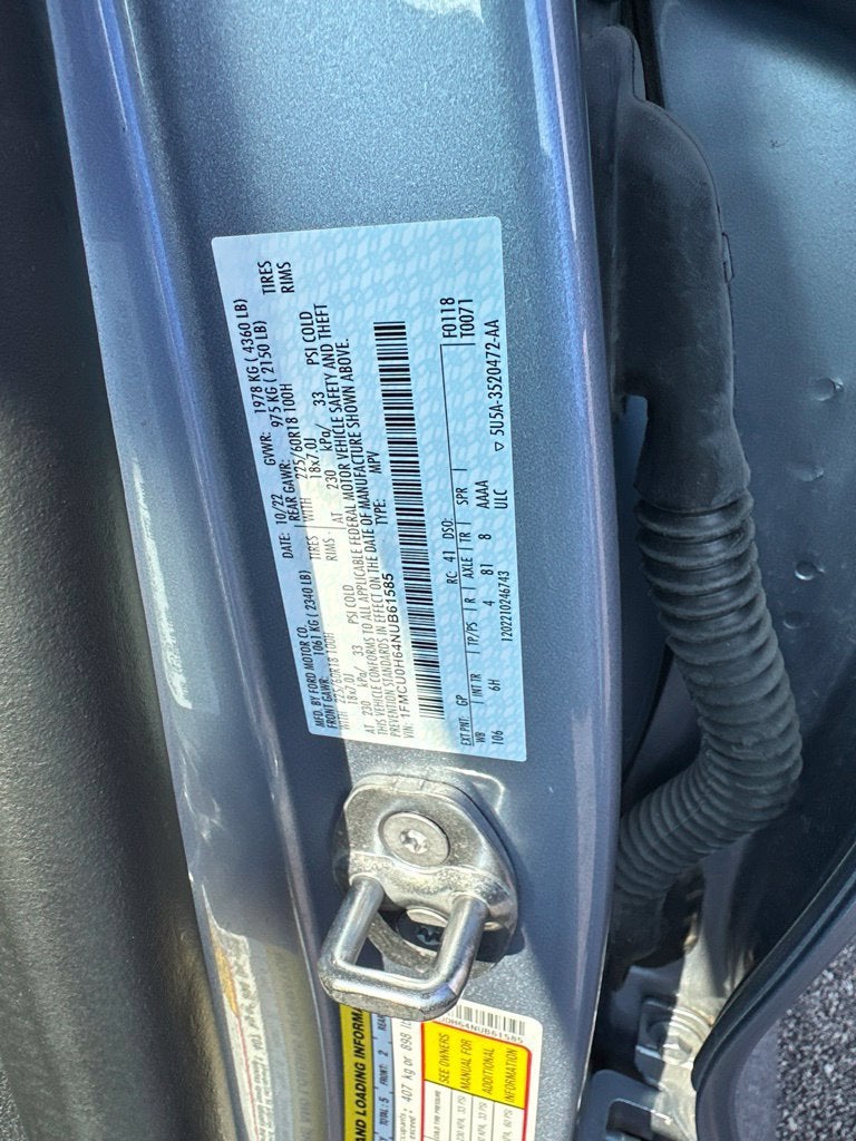 2022 Ford Escape SEL