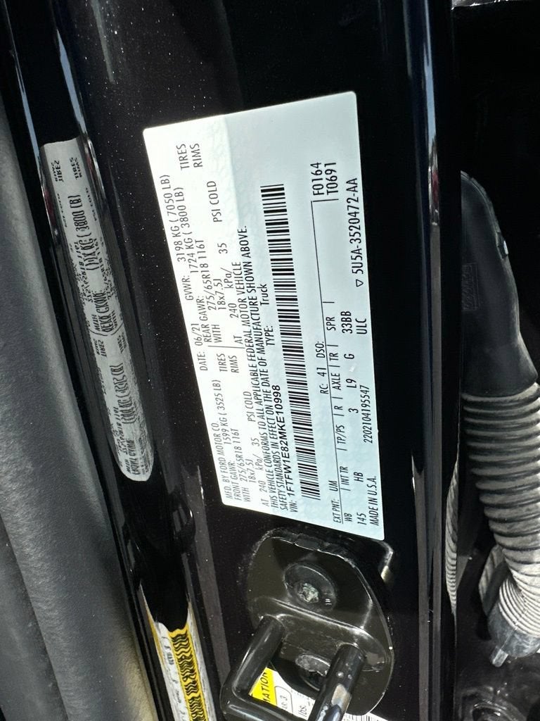2021 Ford F-150 LARIAT