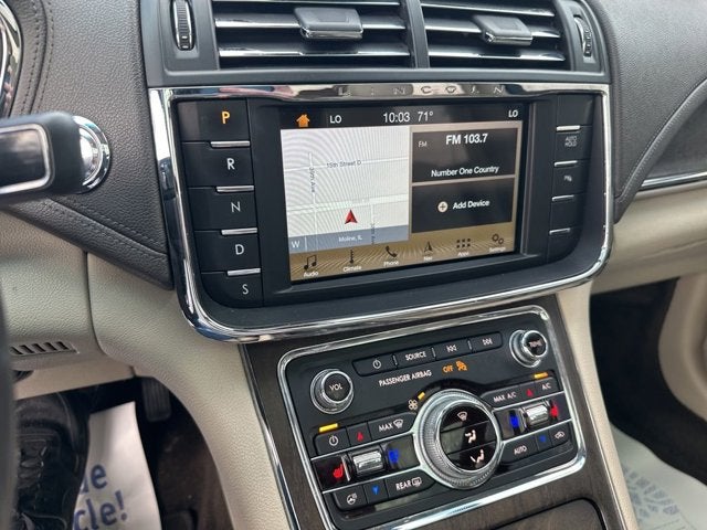 2017 Lincoln Continental Reserve