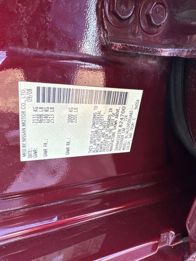 2009 Nissan Maxima 3.5 SV w/Premium Pkg