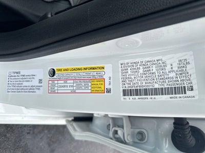 2025 Honda Civic Sedan Hybrid Sport