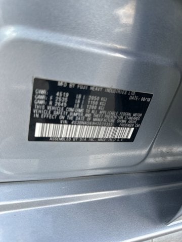 2017 Subaru Legacy Sport