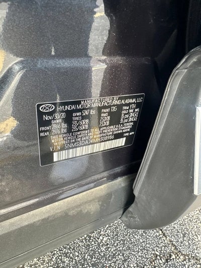 2021 Hyundai Santa Fe SEL