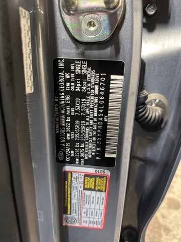 2020 Kia Sorento EX V6