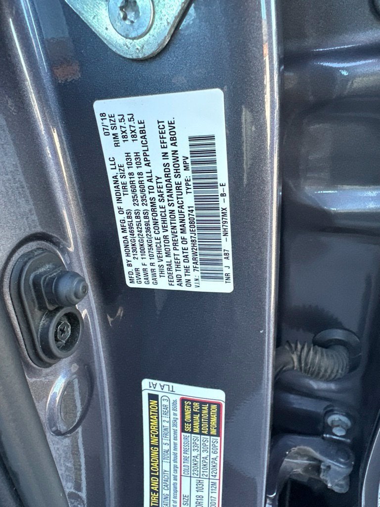2018 Honda CR-V EX-L