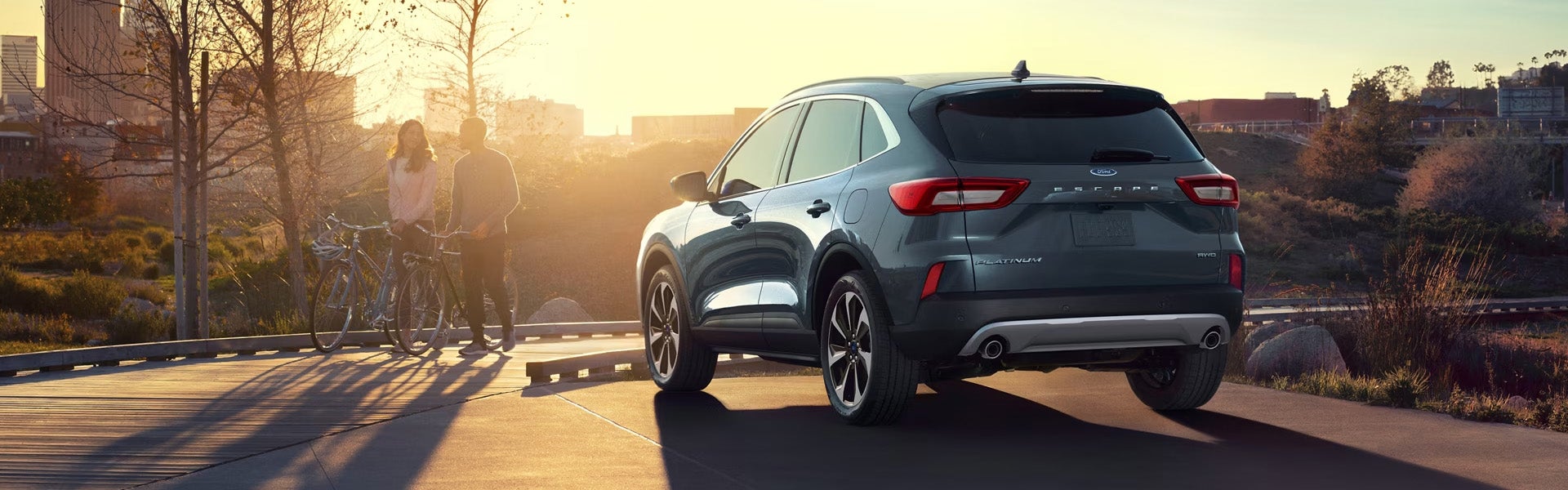 Interior stearing wheel of a 2025 Ford Escape